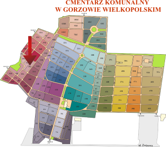 Brak mapy sektorowej