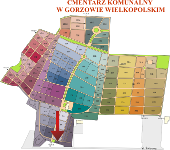 Brak mapy sektorowej